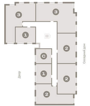 3-к квартира, вторичка, 85м2, 8/17 этаж