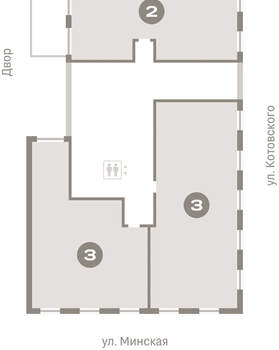 2-к квартира, вторичка, 110м2, 2/16 этаж