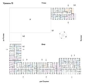 3-к квартира, вторичка, 58м2, 13/24 этаж