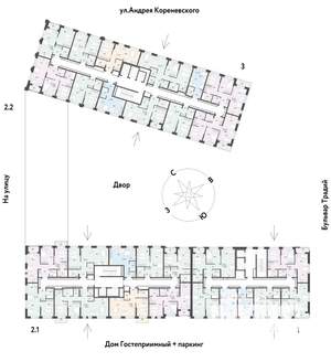 3-к квартира, вторичка, 64м2, 9/13 этаж