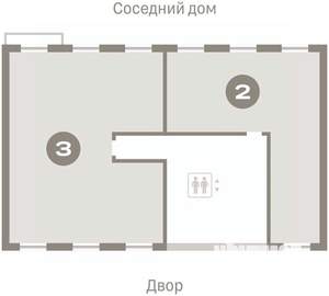 3-к квартира, вторичка, 71м2, 9/9 этаж