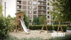 Студия квартира, вторичка, 36м2, 12/25 этаж