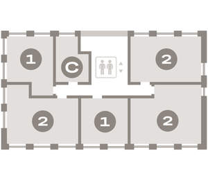 2-к квартира, вторичка, 97м2, 5/9 этаж