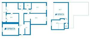 4-к квартира, вторичка, 129м2, 9/17 этаж