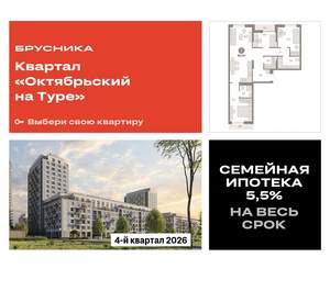 3-к квартира, вторичка, 86м2, 4/17 этаж