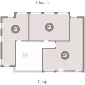 2-к квартира, вторичка, 136м2, 8/8 этаж