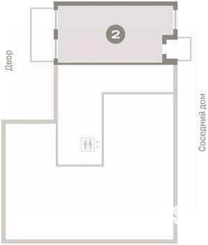2-к квартира, вторичка, 105м2, 1/7 этаж