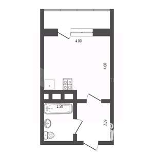 Студия квартира, вторичка, 23м2, 14/20 этаж