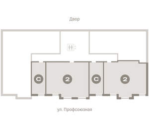 2-к квартира, вторичка, 77м2, 3/10 этаж