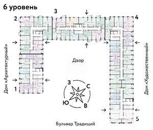 2-к квартира, вторичка, 37м2, 6/15 этаж