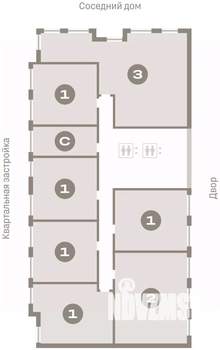 3-к квартира, вторичка, 111м2, 7/17 этаж