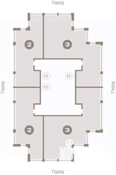 2-к квартира, вторичка, 86м2, 24/25 этаж