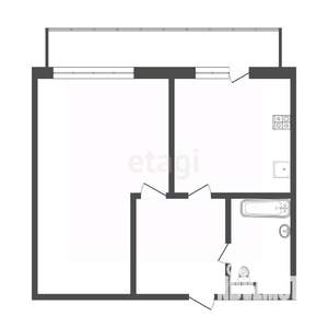 1-к квартира, вторичка, 29м2, 4/20 этаж