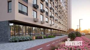 1-к квартира, сданный дом, 42м2, 19/23 этаж