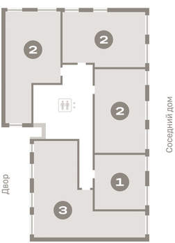 3-к квартира, вторичка, 91м2, 5/8 этаж