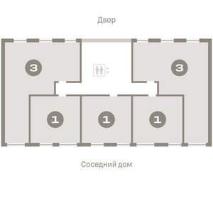 3-к квартира, вторичка, 85м2, 4/8 этаж
