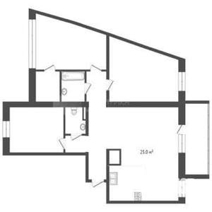 3-к квартира, вторичка, 116м2, 10/10 этаж