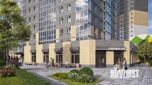 1-к квартира, строящийся дом, 41м2, 6/23 этаж