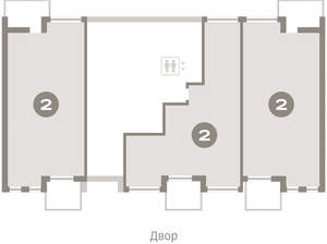 2-к квартира, вторичка, 112м2, 1/9 этаж