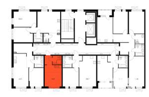 Студия квартира, вторичка, 20м2, 15/15 этаж
