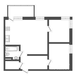 2-к квартира, вторичка, 60м2, 14/25 этаж