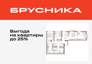 3-к квартира, вторичка, 125м2, 6/16 этаж