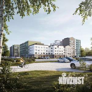 1-к квартира, строящийся дом, 40м2, 4/8 этаж