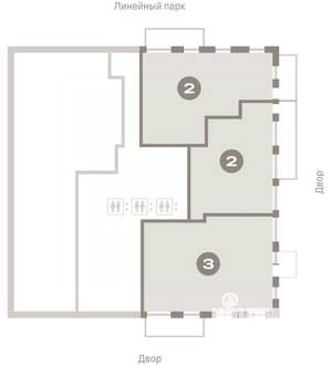 3-к квартира, вторичка, 140м2, 1/25 этаж