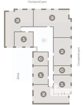 3-к квартира, вторичка, 83м2, 5/9 этаж