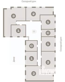 3-к квартира, вторичка, 86м2, 7/9 этаж