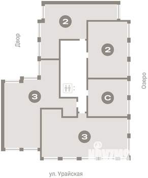 3-к квартира, вторичка, 116м2, 3/8 этаж