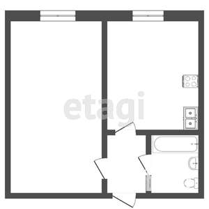 1-к квартира, вторичка, 33м2, 5/9 этаж
