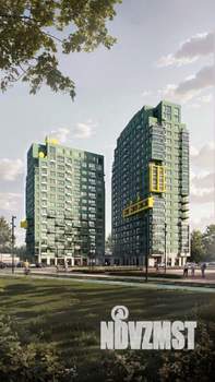 1-к квартира, строящийся дом, 35м2, 5/19 этаж