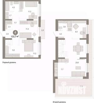 4-к квартира, вторичка, 138м2, 6/7 этаж