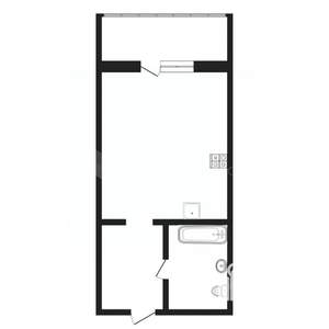 Студия квартира, вторичка, 20м2, 10/16 этаж