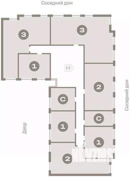 1-к квартира, вторичка, 35м2, 5/17 этаж