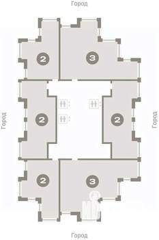3-к квартира, вторичка, 92м2, 23/25 этаж