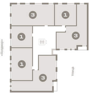 1-к квартира, вторичка, 40м2, 9/17 этаж
