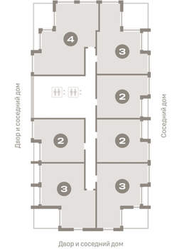 3-к квартира, вторичка, 134м2, 16/16 этаж