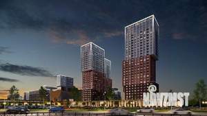2-к квартира, вторичка, 53м2, 31/31 этаж