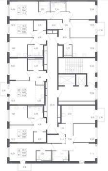 3-к квартира, вторичка, 70м2, 13/17 этаж