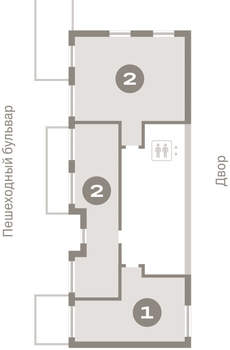 2-к квартира, вторичка, 130м2, 8/8 этаж