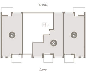 2-к квартира, вторичка, 90м2, 1/9 этаж