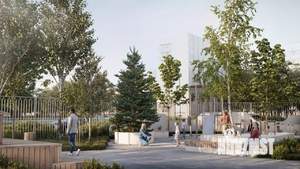 1-к квартира, строящийся дом, 38м2, 9/12 этаж