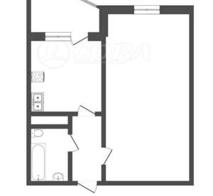 1-к квартира, вторичка, 43м2, 13/14 этаж