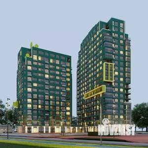 2-к квартира, строящийся дом, 70м2, 6/19 этаж