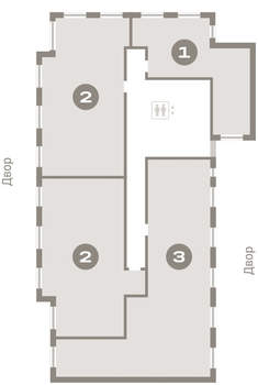 2-к квартира, вторичка, 90м2, 9/11 этаж