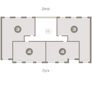 3-к квартира, вторичка, 79м2, 6/17 этаж