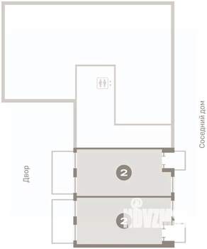 2-к квартира, вторичка, 108м2, 1/9 этаж