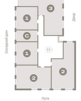 3-к квартира, вторичка, 86м2, 3/17 этаж